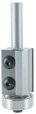 ENT HW Bündigfräser mit stirnseitigem Kugellager Ø 22 mm NL 40 mm