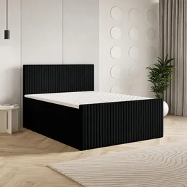 masseno Tervan 160 x 200 cm Schwarz