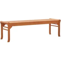 vidaXL Gartenbank 150 x 44 x 45 cm Braun