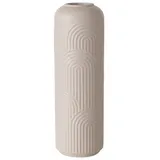 Boltze Vase Aliette Keramik creme 25cm