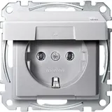 Merten Schuko-Steckdose IP44 Aluminium 1 St.