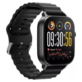 Realme Watch 5 BT 44 mm Aluminiumgehäuse Schwarz Sportarmband Schwarz M