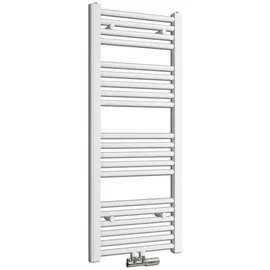 EMKE Badheizkörper 1000 x 400 mm 356 W weiß Mittelventil