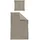 IRISETTE Mink 8835 Winterbettwäsche Silber 155 x 200 cm + 2 x 80 x 80 cm