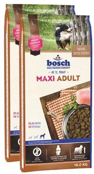 Bosch Tiernahrung HPC Maxi Adult 2 x 15 kg (Juni 2026 Preise) |  Preisvergleich bei billiger.de