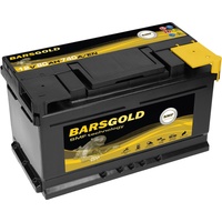 Starterbatterie 80Ah 12V 740A Bars Gold SMF Autobatterie ersetzt 77Ah 85 Ah