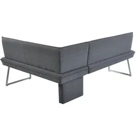 K+W Komfort & Wohnen Eckbank 86x60 cm Flachgewebe Q2 2250 langer Schenkel rechts oder links