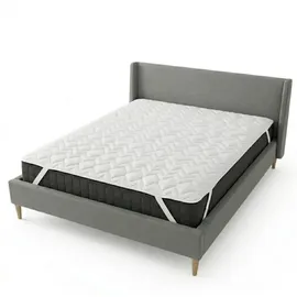 sei Design Matratzenschoner Topper 180 x 200 cm weiß