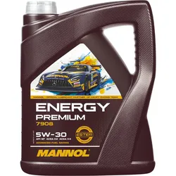 5W-30 Mannol 7908 Energy Premium Motoröl 5 Liter