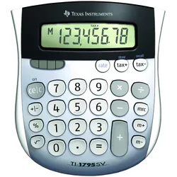 TEXAS INSTRUMENTS Taschenrechner TI-1795 SV silber/schwarz