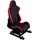X Rocker XR Racing Chicane Kunstleder Rot