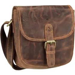 Greenburry Umhängetasche Vintage 1630 Jagdtasche Umhängetaschen   Braun Damen 