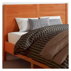 vidaXL Kopfteil Wachsbraun 180 cm Massivholz Kiefer