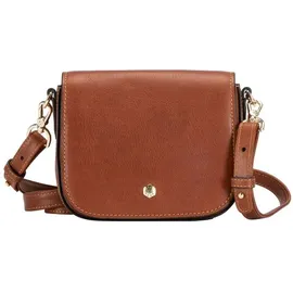 Jekyll & Hide Paris Umhängetasche Leder 19 cm braun