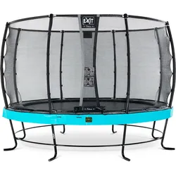 EXIT Elegant Premium 366 (12ft) + Sicherheitsnetz Deluxe RUND blau