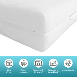 OTTO home Hybridschaum-Matratze Tornby 140 x 200 cm medium