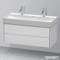 Duravit XSquare Waschtischunterschrank, 2 Auszüge, XS416303636,