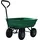 vidaXL Garten-Kippwagen 300 kg 75 L grün