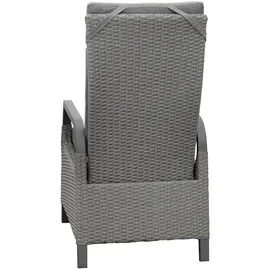 bellavista® Dallas Hochlehner 57 x 64 x 109 cm grau 2 St.