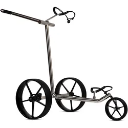 Tour Made Haicaddy® HC3X Edelstahl Push Golftrolley