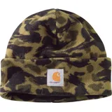 Carhartt Fleece Camo Mütze, grün-braun für Männer