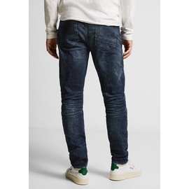 STREET ONE Relax-fit-Jeans, im Style Explorer, Gr. 31 - Länge 34, dark blue, , 36806120-31 Länge 34