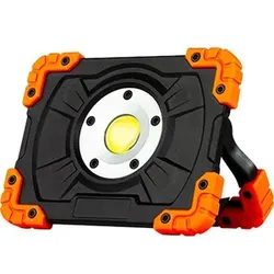 REV 2620011210 Taschenlampe Schwarz, Orange LED