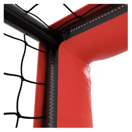 Hudora Fußballtor Pro Tect Rot 240 x 160 x 85 cm