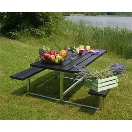 Plus Kombimöbel Basic 177 x 160 x 73 cm Schwarz