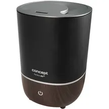 Concept ZV1210 Luftbefeuchter Ultraschall , Holz, Luftbefeuchter, Schwarz