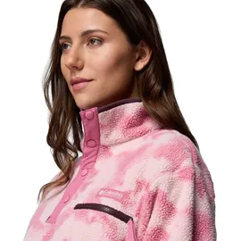Columbia Helvetia II Cropped Half Snap Sweatshirt Rot S