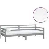 vidaXL Tagesbett 90 x 200 cm grau