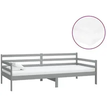 vidaXL Tagesbett 90 x 200 cm grau
