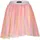 blue seven Tüllrock Midi Gestreift Rosa 110