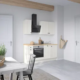 Nobilia Küchenzeile Cascada II 180 cm weiß