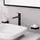 Hansgrohe Logis Fine ohne Ablaufgarnitur, Ausladung 172mm, Mattschwarz