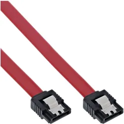 InLine SATA Anschlusskabel - mit Sicherheitslasche - 0,7m