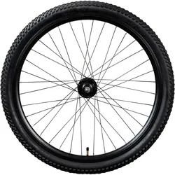 Zündapp Blue 5.0 Komplettrad MTB Laufrad mit Mantel, Schlauch, Speichen 24" x 1,95" Hinterrad