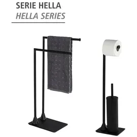 Wenko Hella Handtuchständer Schwarz