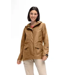 Maier Sports Allwetterjacke »Da-Jacke mTEX Brocken Long W«, (1 St.), mit Kapuze Maier Sports braun 44