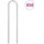vidaXL Bodenanker 50 Stk. U-Form 15x3,5 cm Verzinkter Stahl