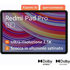 Xiaomi Redmi Pad Pro 12,1" 6 GB RAM 128 GB Wi-Fi graphite gray