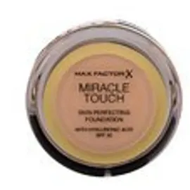 Max Factor Miracle Touch hydratisierendes cremiges Make-up SPF 30 Farbton 045 Warm Almond