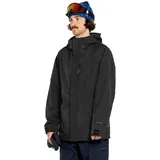 Volcom Herren L Insulated Gore-Tex Jacke, Schwarz 1, M - M