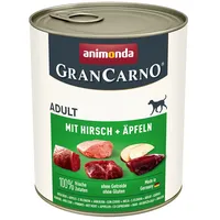 Animonda GranCarno Adult Dog Hirsch + Apfel 800 g