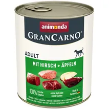 Animonda GranCarno Adult Dog Hirsch + Apfel 800 g