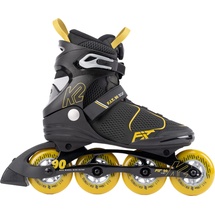 K2 Skates Herren Inline Skates F.I.T. 90 BOA, Grey - Mustard, 30G0815.1.1.120