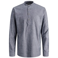 JACK & JONES Jack - Jones Langarmhemd »JJESUMMER TUNIC LINEN BLEND SHIRT LS SN«, Gr. S