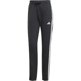 adidas Essentials 3-Streifen French Terry Cuffed Joggers Black / White 2XS