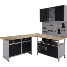 Ondis24 Werkstatt-Set »Premium One«, anthrazit, Metall - grau